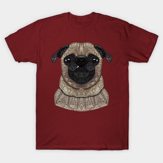 Little fawn pug T-Shirt by ArtLovePassion